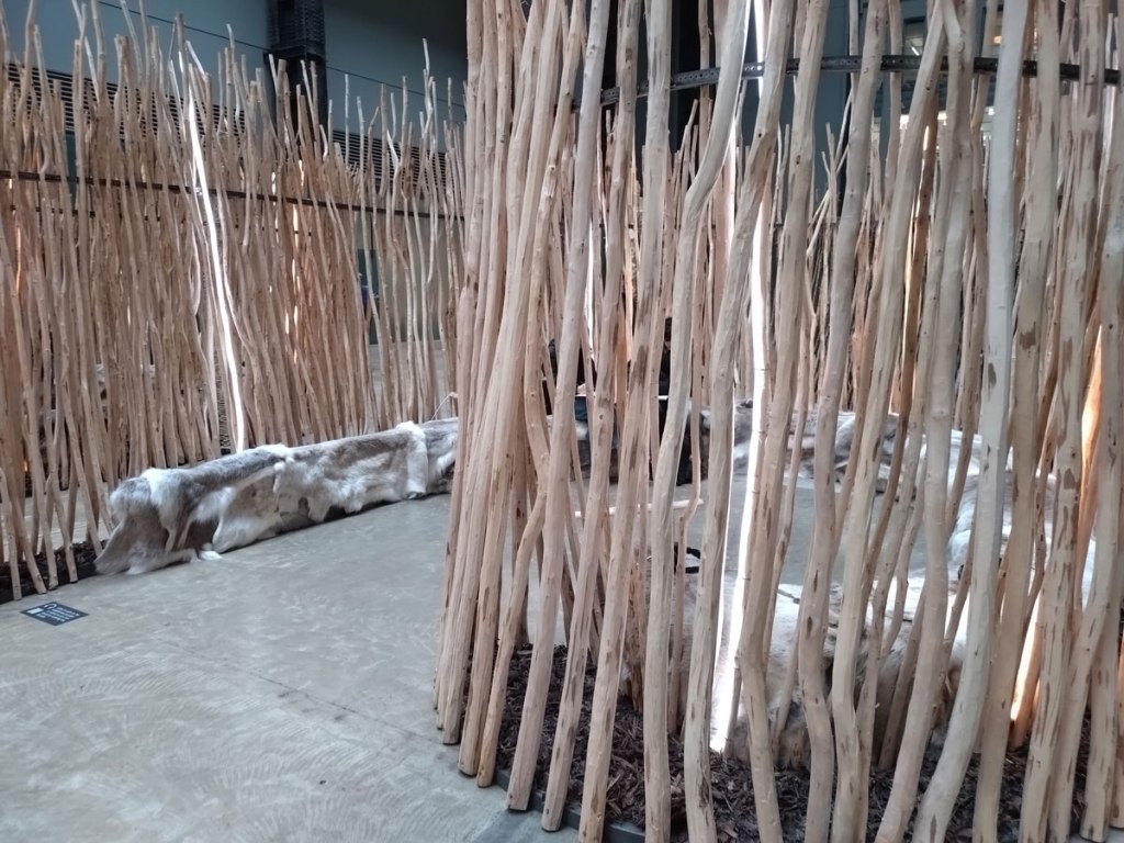 ORGAN THING: A #43SecondFilm of Máret Ánne Sara’s installation in Tate Modern’s Turbine Hall, London…