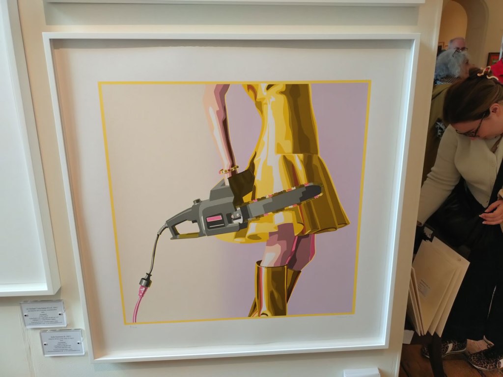 ORGAN THING: Cherry picking the best of the London Original Print Fair with Henrik Knudsen, Bruce McLean, Kelly Reemtsen, Colin Gale, Diane Victor, Paul Huxley and the delight of a Norman Ackroyd&nbsp;print…