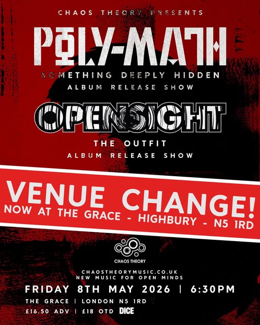 ORGAN PREVIEW: Poly-Math bring their almost seamless mix of Ethio-Jazz, classic Prog, Math-Rock and Post-Rock to London this Friday, do note the venue&nbsp;change…