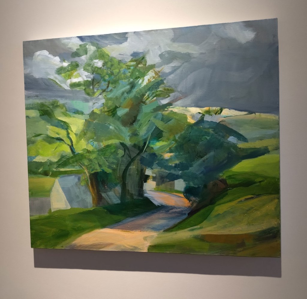 ORGAN: Today’s Slice Of Art (Part 6) – David Dawson’s glorious light, his greens and greys that are never quite just green or grey, those greens and greys are just right…