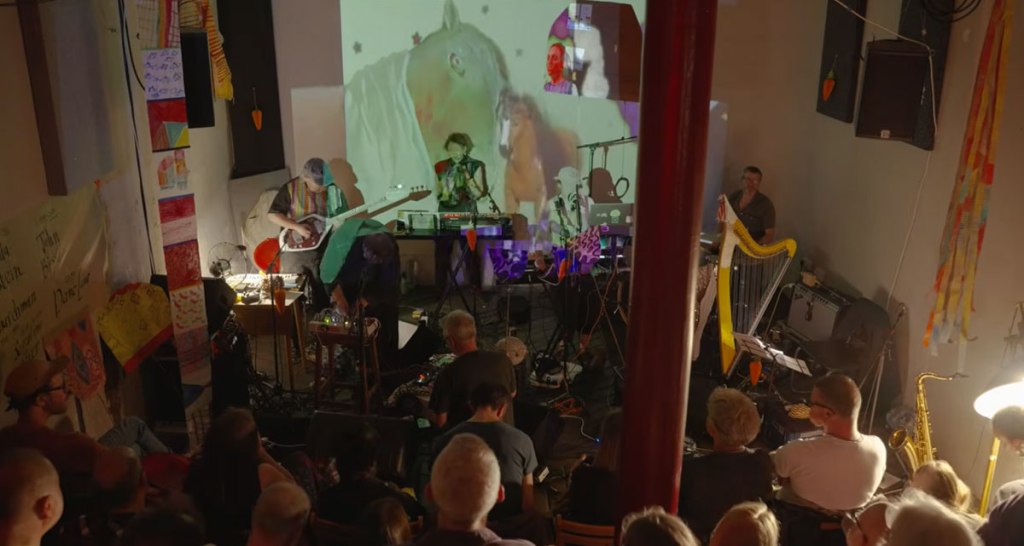 ORGAN THING: A rather wonderful almost eight hour film of a live performance of Hen Ogledd’s excellent Discomboduration…