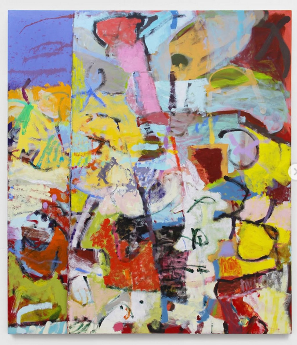 ORGAN: Today’s Slice Of Art (Part 12) – Hilda Kortei and her use of both texture and colour, the energy of her mark making, the commitment she makes, her&nbsp;surfaces…